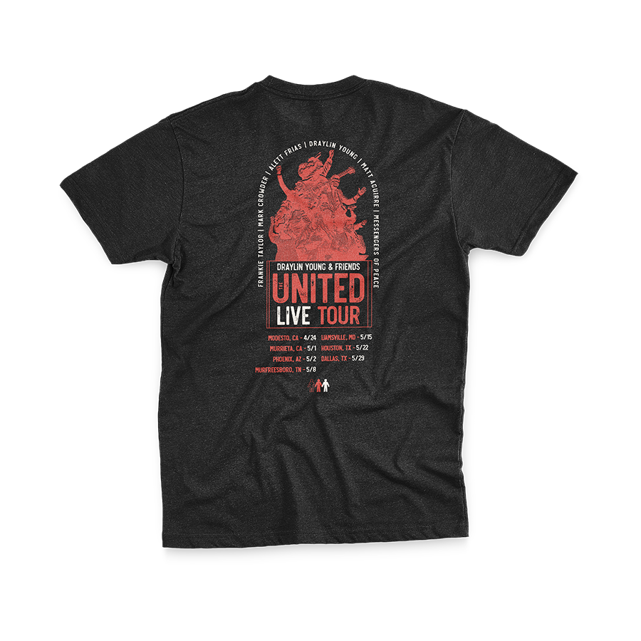 United Tour T-Shirt - Black