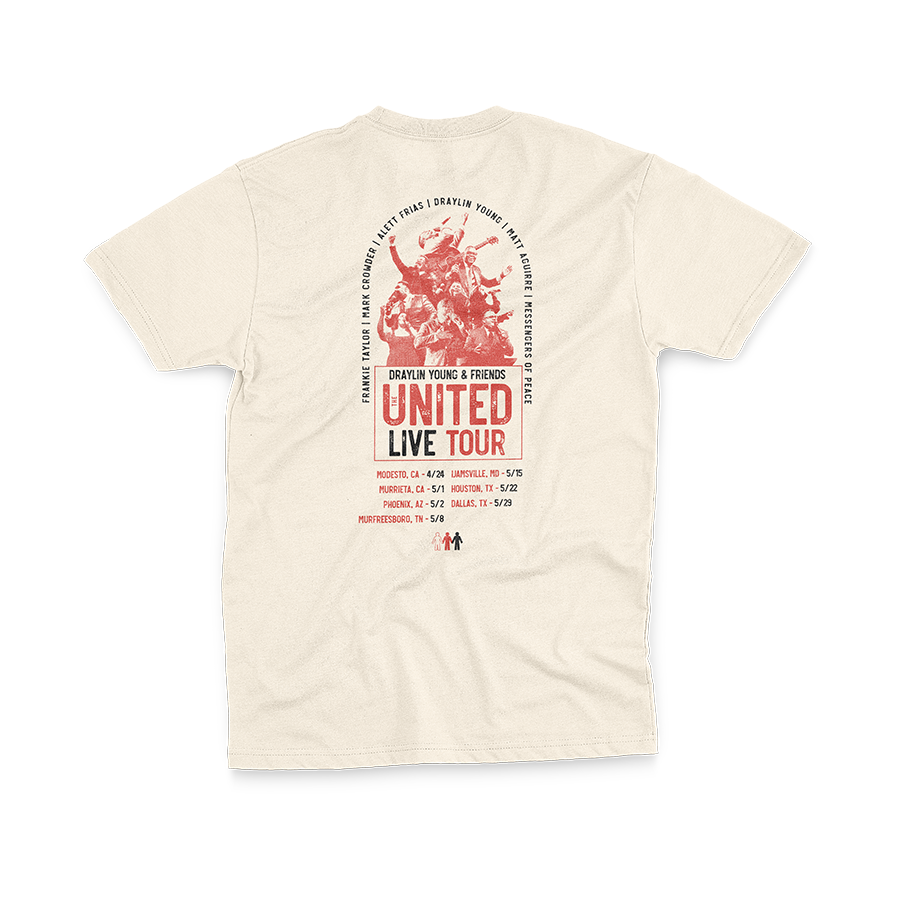 United Tour T-Shirt - Cream